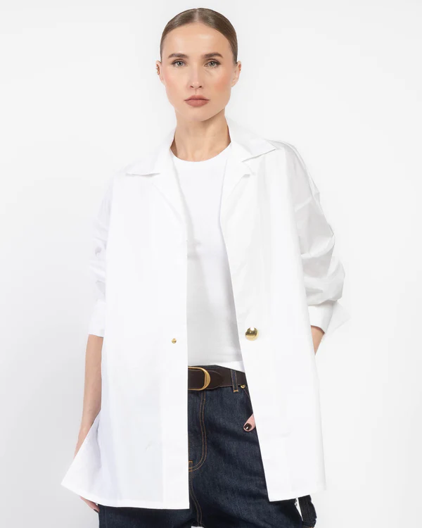 Judy- Viscose Twill Shirt Jacket 