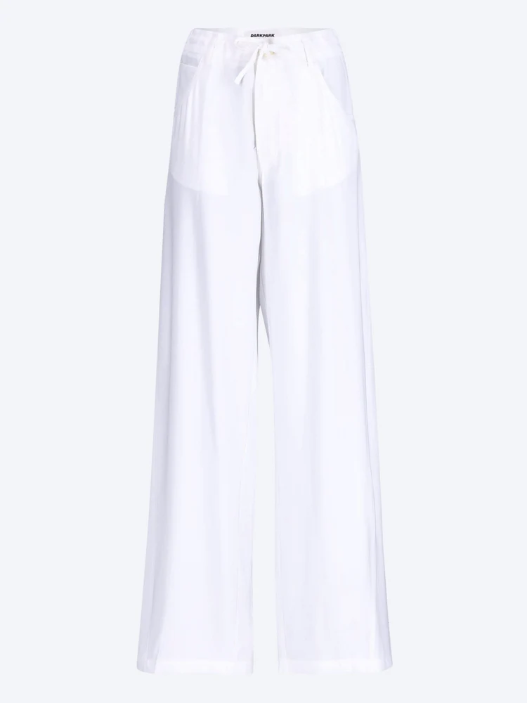 Iris- Viscose Twill Paper Bags Pants