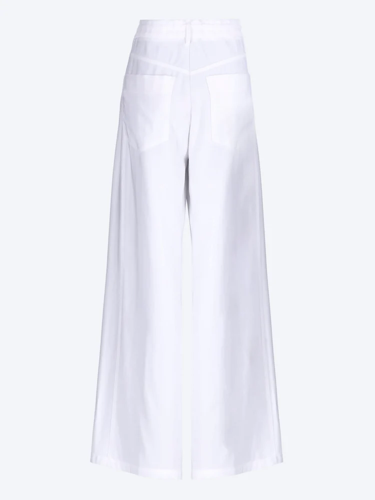 Iris- Viscose Twill Paper Bags Pants