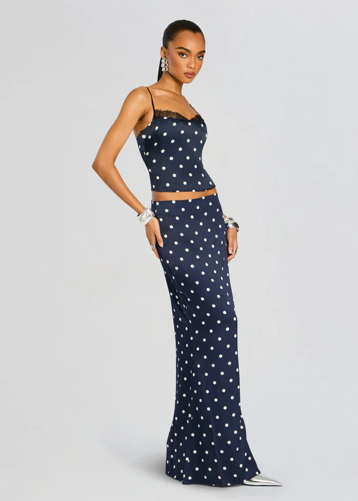 Brookelynn Silk Corset Top