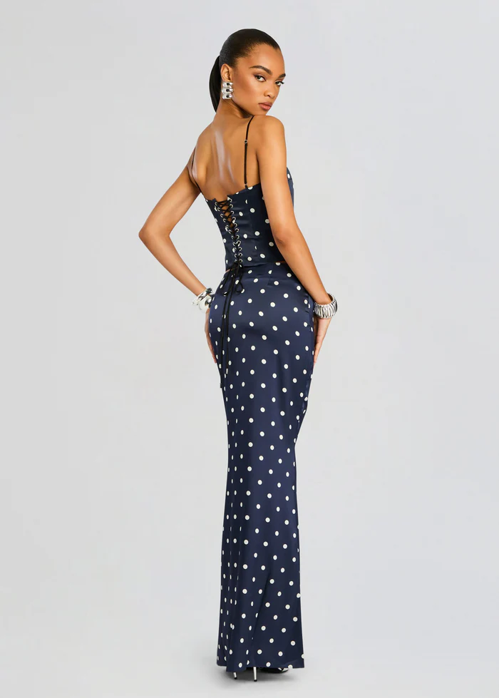 Brookelynn Silk Corset Top