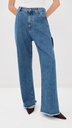 Sienna- Loose Side Split Denim
