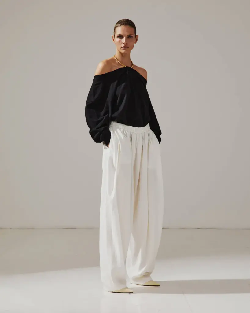 Simona- Silk Balloon Pants