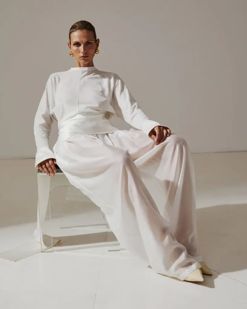 Simona- With Culotte Balloon Pants