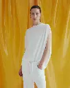 Tracy- Light Jersey Sleeveless Blouse