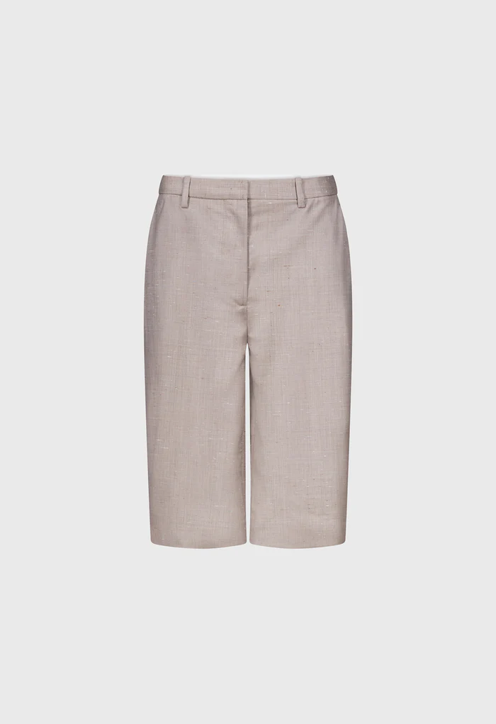 RAY Wool and Silk Bermuda Shorts