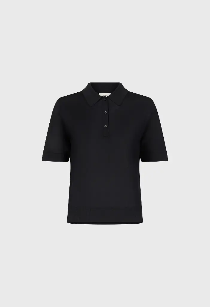 Migo Fluid Cashmere Polo Shirt