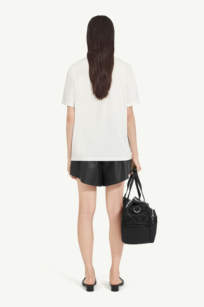 T-Shirt With Spray Effect