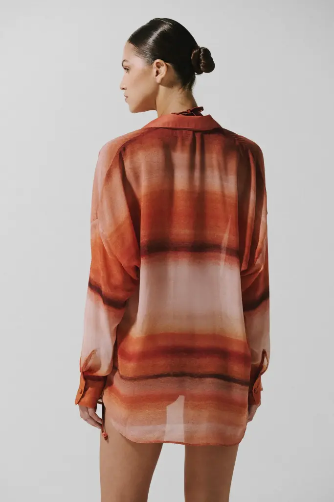 Lulu Shirt In Tierra Inca