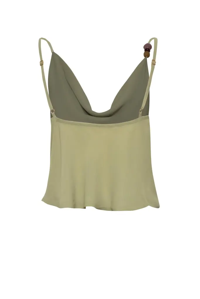 Carlota Top In Jade Andino
