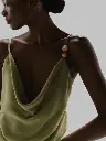 Carlota Top In Jade Andino