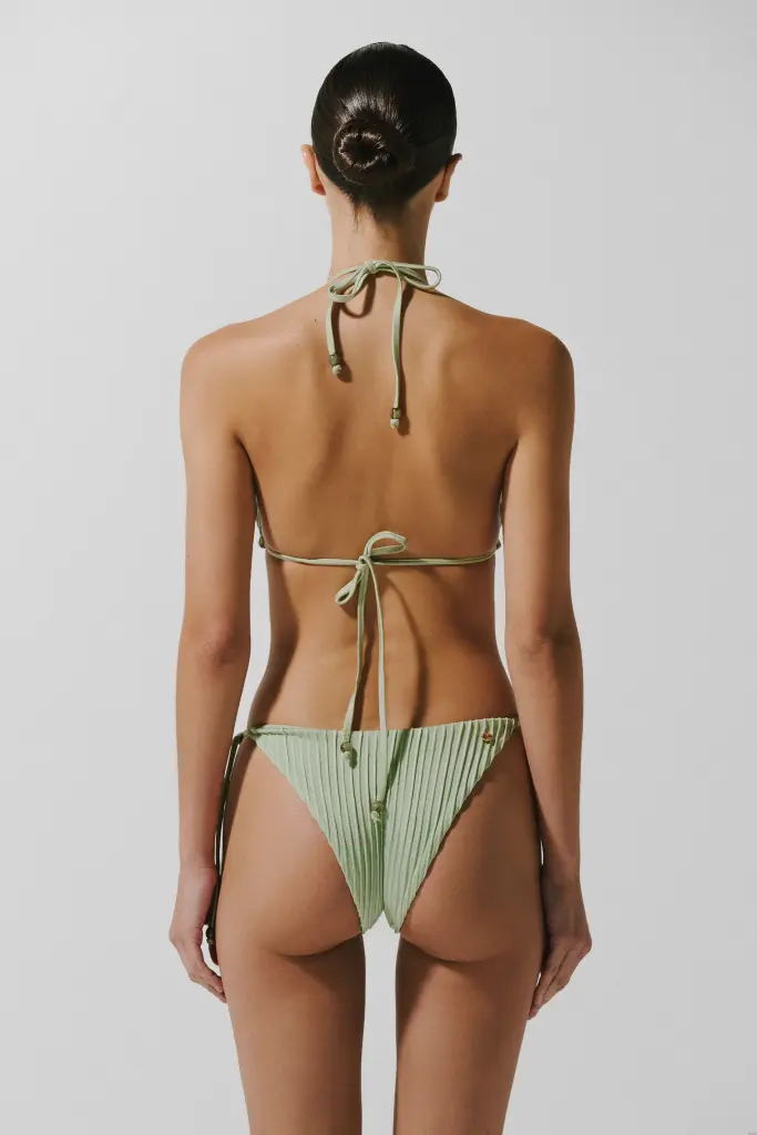 Kaia Bikini Bottom In Jade Andino