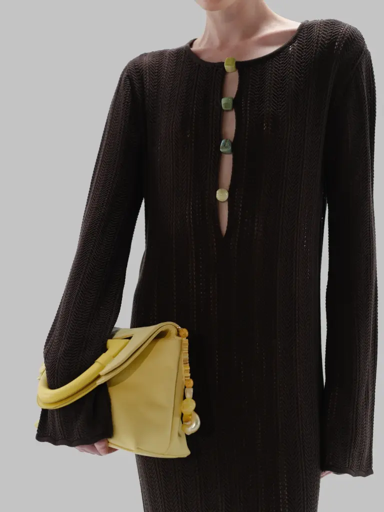 Mamu Maxi Dress In Cacao Andiamo
