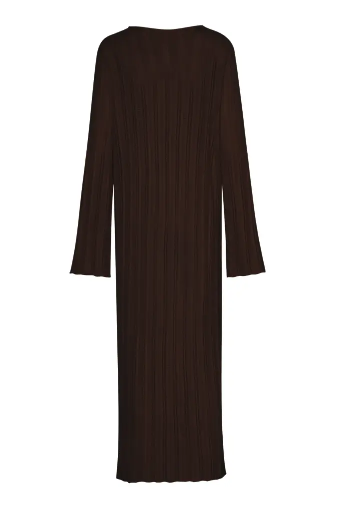 Mamu Maxi Dress In Cacao Andiamo