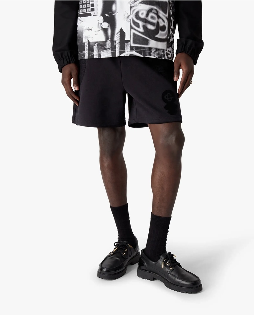 Squash Logo Flock Print Short