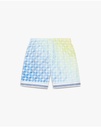 Tennis Tile Silk Shorts