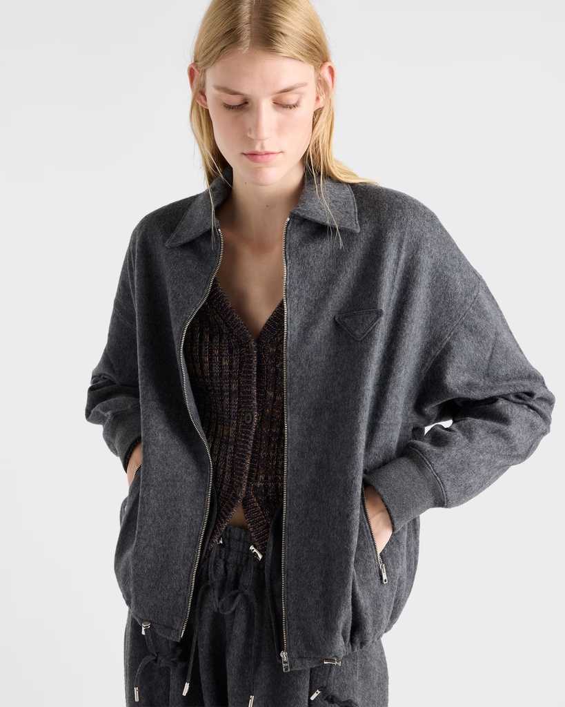 Wool And Cashmere Blouson