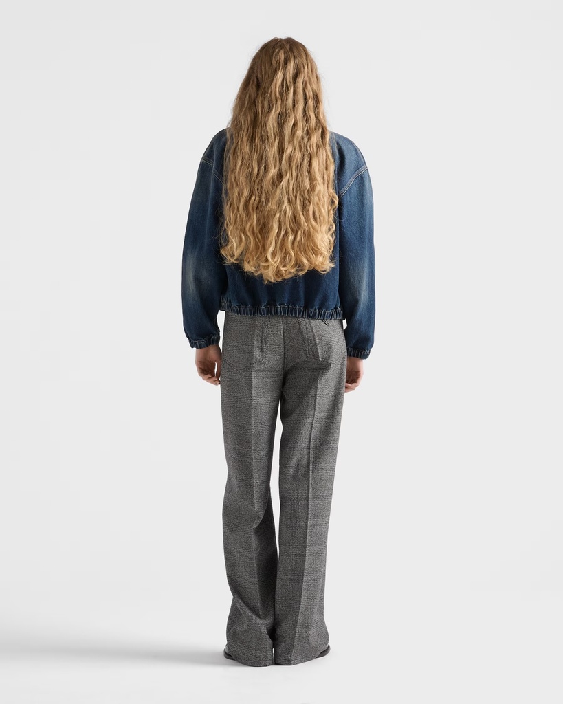 Washed Denim Blouson