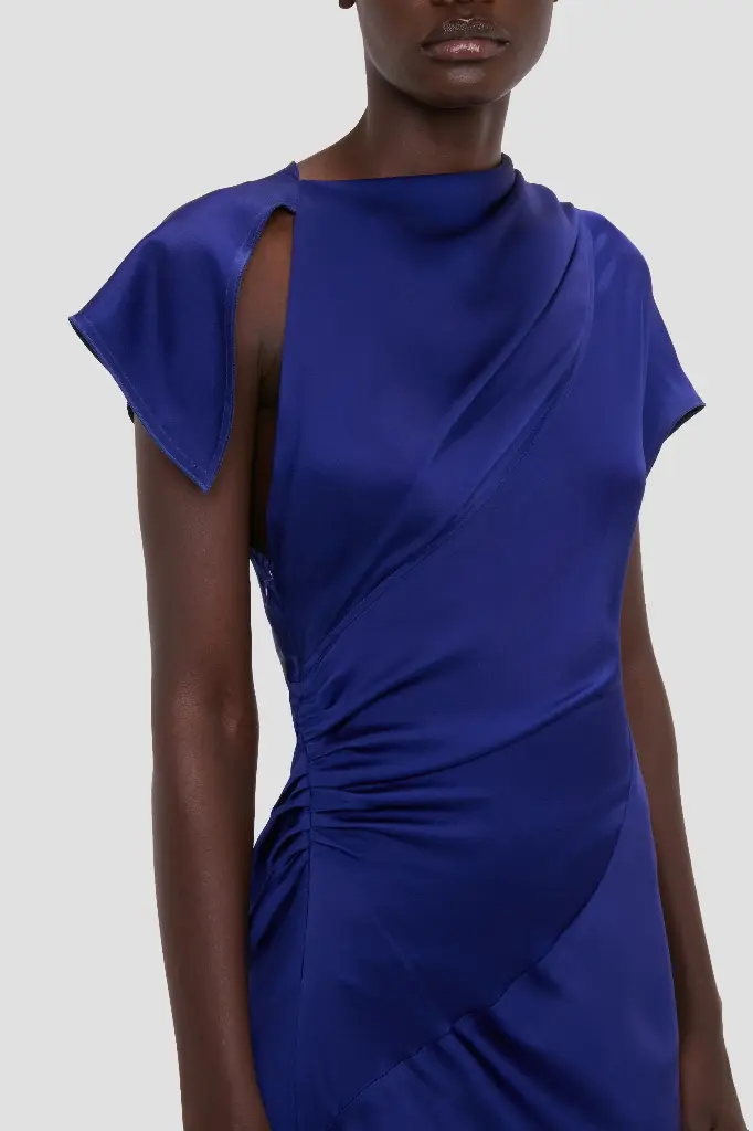 Asymmetric Twist Dress
