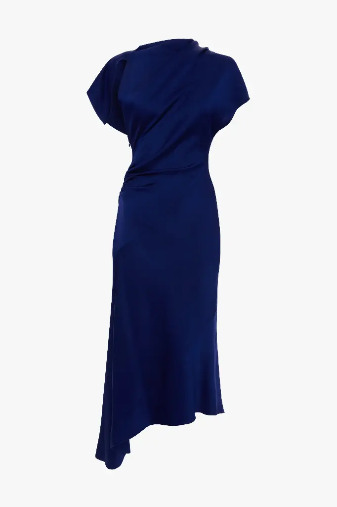 Asymmetric Twist Dress