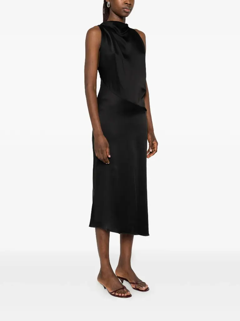 Sleeveless Twist Dress