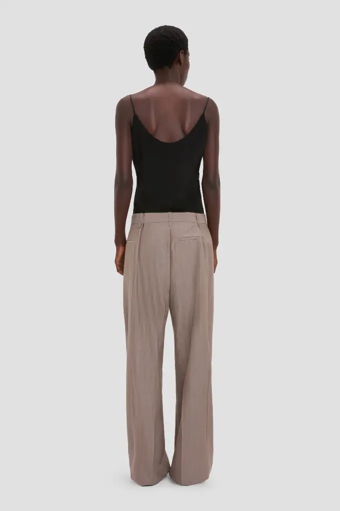 Pleated Waist Trouser
