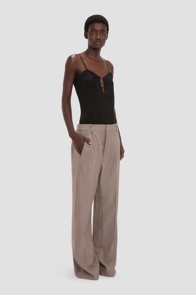 Pleated Waist Trouser