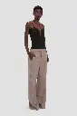 Pleated Waist Trouser