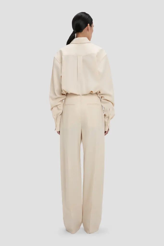 Cecilia Trouser In Alabaster 
