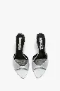 Harlow Open Toe Mule 100 In Magnesium