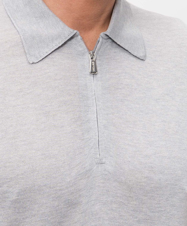 Man Knitted Polo Half Sleeve