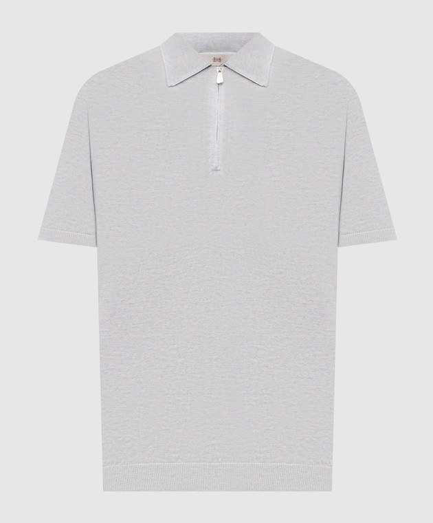 Man Knitted Polo Half Sleeve
