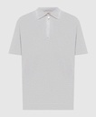 Man Knitted Polo Half Sleeve
