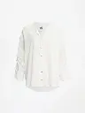 White Lanzarote Cotton Voile Shirt