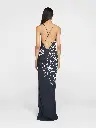 Tulipanes Silk Long Dress