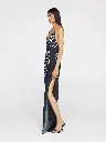 Tulipanes Silk Long Dress