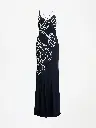 Tulipanes Silk Long Dress