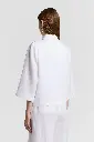 3/4 Sleeve Shirt In Pure Linen