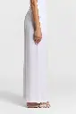 Palazzo Trousers In Pure Linen