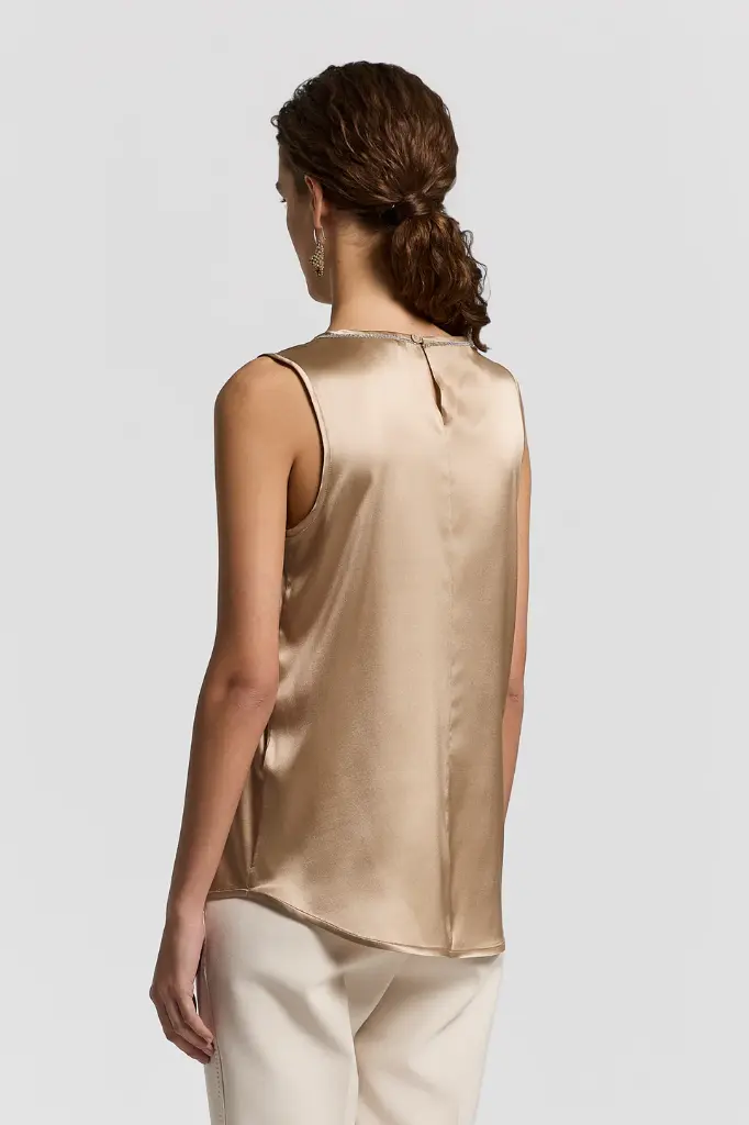 Silk Satin Top