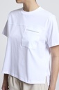 Woman Shirt Bielastic Cotton Jersey 