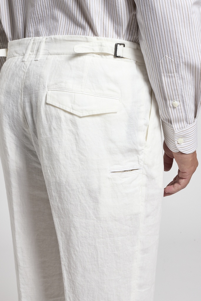 Linen Canvas Trousers