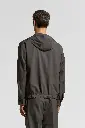 Technical Wool Canvas Jacket With Hood