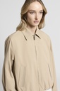 Cotton And Nylon Canvas Jacket