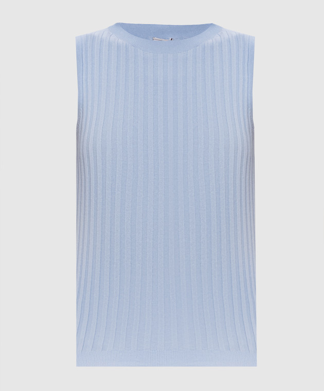 Modal and lurex blend top