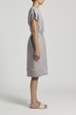Dress In Lightweight Pure Linen Canvas