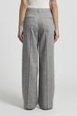 Woman Pants Linen Wool Blend 