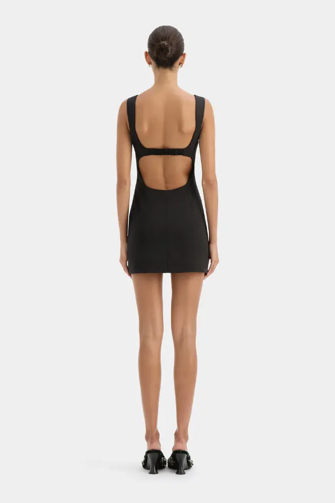 Alize Structured Mini Dress