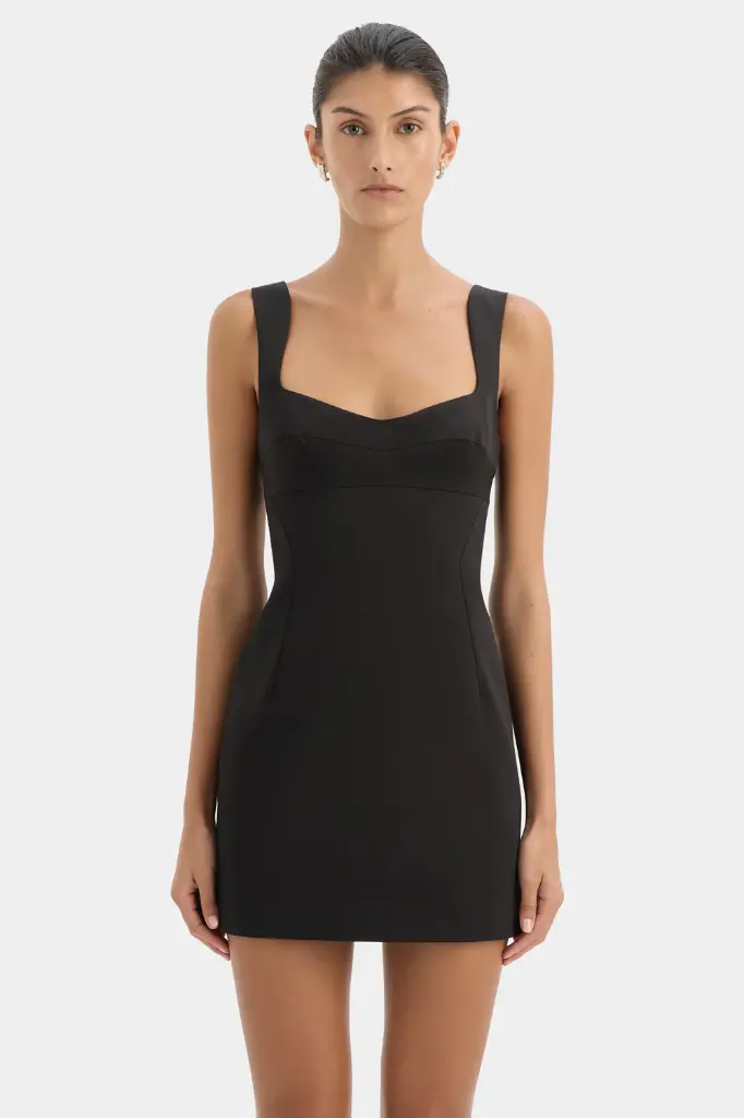 Alize Structured Mini Dress
