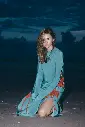 Amelie Long Sleeve Maxi Dress Flore